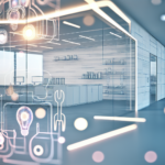 =Imagem ilustrativa sobre a transformação da construção com robôs