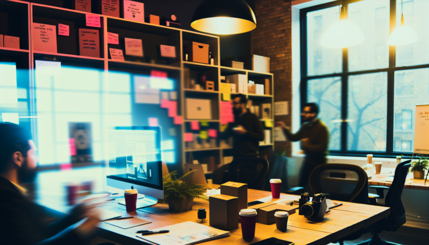 =Imagem ilustrativa sobre inovação e startups.