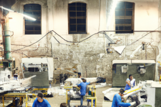 =Imagem ilustrativa da evolução tecnológica nos cassinos, mostrando interação digital e jogos avançados.