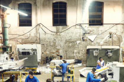 =Imagem ilustrativa da evolução tecnológica nos cassinos, mostrando interação digital e jogos avançados.