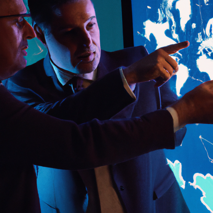 =Ilustração sobre notícias financeiras corporativas.