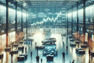 =Imagem ilustrativa sobre o mercado financeiro e ações da Bajaj Auto.