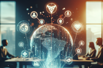 =Imagem ilustrativa sobre serviços de marketing AI da Myna Marketing, representando transformação digital.