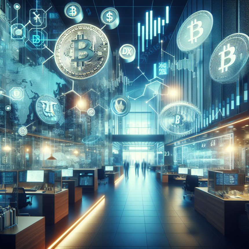 =Imagem ilustrativa da queda no mercado de criptoativos mostrando gráficos e tendências.