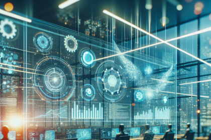 =Imagem representativa da transformação digital na saúde, com foco em tecnologia e inovação.